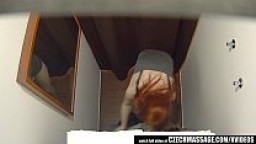 Redhead Girl Lets Masseur to Fuck her Ass
