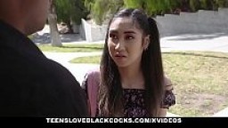 TLBC - Tight Asian Teen Eva Yi Gets Fucked By Strangers Black Cock