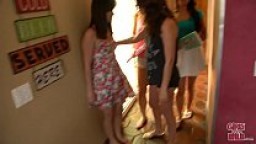GIRLS GONE WILD - Sorority Sisters Put Pledger To The Test!
