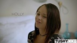 TUSHY Naughty Girl Holly Hendrix Gets Anal from Friends Father