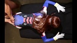 Overwatch Cosplay - Tiny D.Va Moans on Super Thick Cock and gets No Mercy from Somegirth