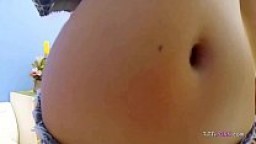 He licks my wet pussy while squeezing my busty Asian boobs