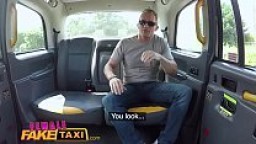 Female Fake Taxi Tea bagging squirting and hard fuck with Georgie Lyall