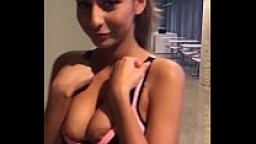 PornSlap Nina North Warms Up In Gym Before Fucking In Hotel Room