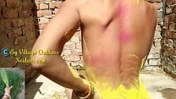 Indian Holi Special Video Village Outdoor Hindi Video