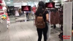 TINY ASIAN SCHOOL GIRL SWALLOWS CUM IN H&M CHANGE ROOM