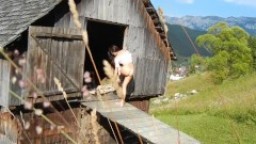 GREAT DP SEX in an Abandoned Mountain HUT