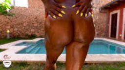 CREAMPIE for hot black girl at the pool (short version) - TheHotChocolate