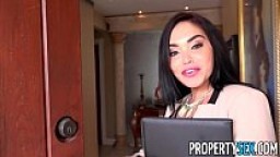 PropertySex - Client finds out hot Latina real estate agent is pornstar
