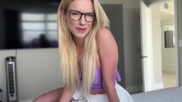 Lindsey Lakes - Blonde Step Mom Solves Horny Problems